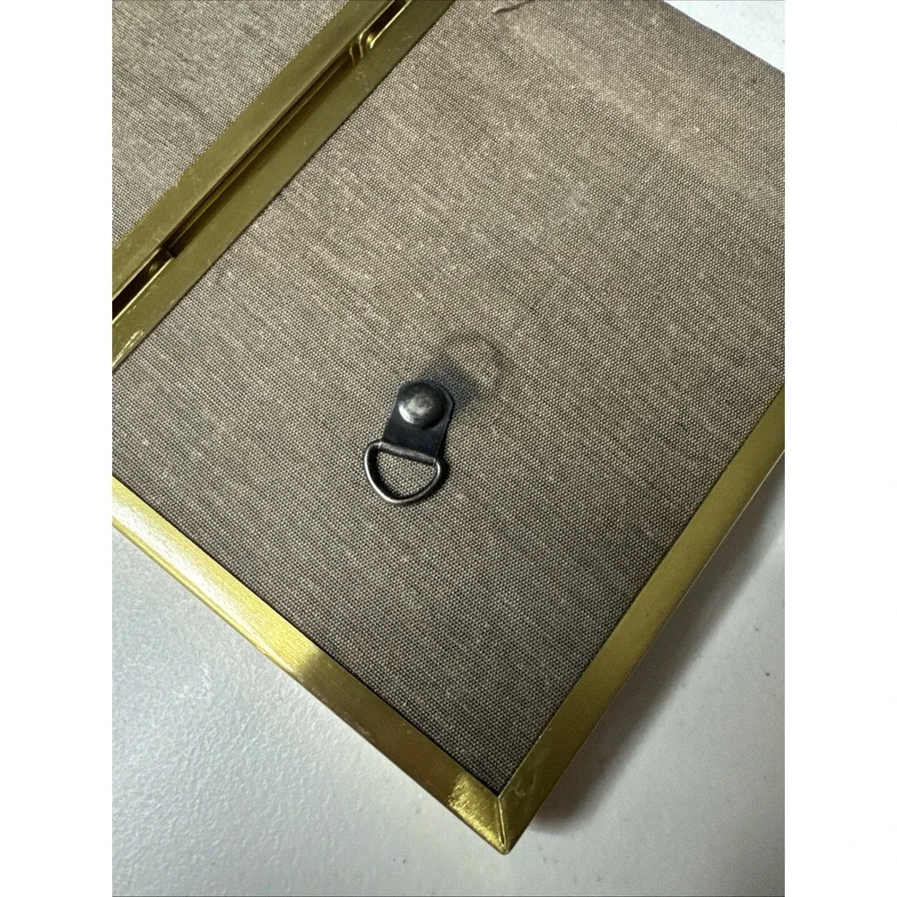 Vintage Brass Patina Frame 3 